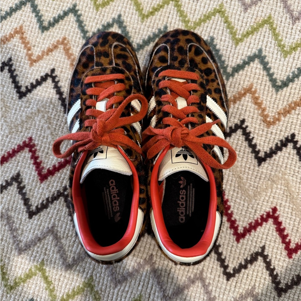 Leopard Adidas Gazelles